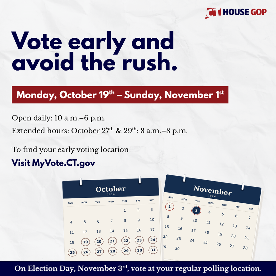 Early Voting to Run from Oct. 19 through Nov. 1